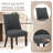 Parsons Upholstered Dining Chair Solid Wood Side Chair-1942706865