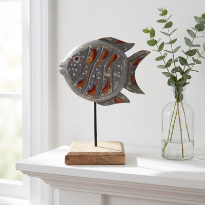 Aggie Angelfish on a Stand