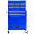 Rolling 8 Blue Chest - Lockable & Spacious Interior Mobile Workbench Solid Work Surface-2129684236