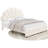 Burlyn Upholstered LED Bed Frame with Drawer & Adjustable Headboard-1210318531-1210572756
