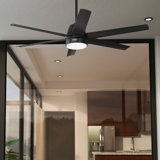 60" Skysail 6 - Blade Wet Rated Ceiling Fan With Lights