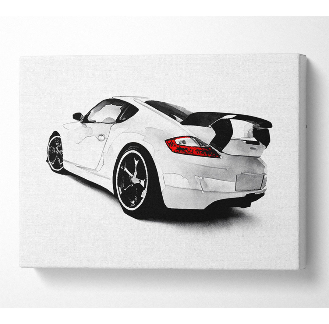 Porsche Gt Rear - Kunstdrucke auf Leinwand