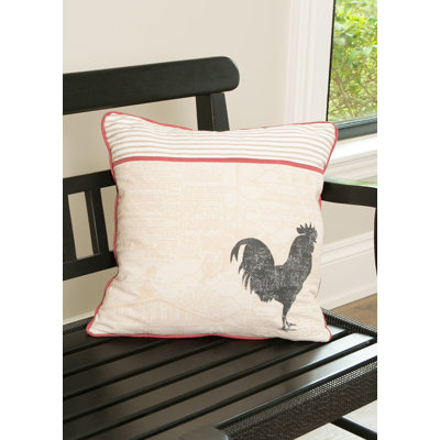 Farmhouse Cotton Reversible Pillow Cover