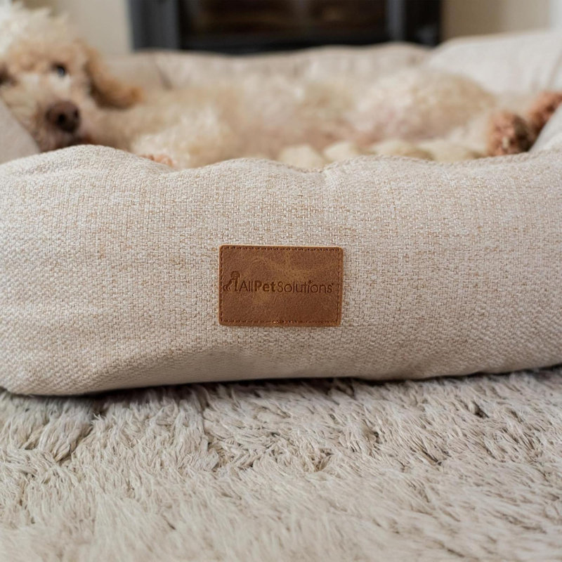 Pet Bed, Ivory Cream