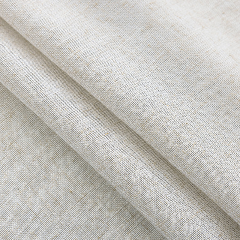 Paire de rideaux semi-transparents avec œillets Draycott, L 52 po x L 84 po, Blanc