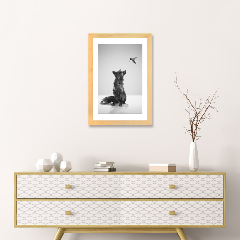 Petit ami par Daniel Taylor - reproduction, Papier bois naturel, H 16 po x l 24 po x P 1 po