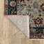 Tapis rouille / bleu Hovis-2089880585