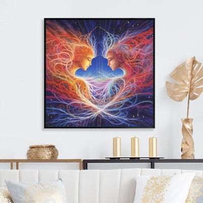 Flamme simple, amour divin I
