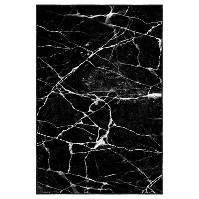 Antibacterial Hall Carpet, 39.4 x 59.1 inches | 100% Polyester, 0.4 in Pile Height, Non-Slip PVC Felt Dot Underside | Machine Washable, 3D Digital Printing, Durable & Stylish for Modern Home Décor