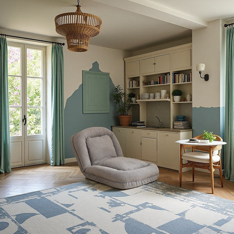 Fauteuil de jeu inclinable, Gris