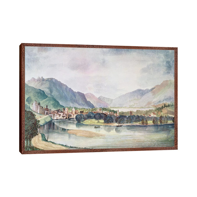 View Of Trente, 1494 by Albrecht Dürer - Gallery-Wrapped Canvas Giclée on Canvas, 152.5 cm H x 101.5 cm W