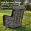 Swivel and sliding wicker patio chairs-2117509929-2117509975
