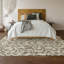 Tapis taupe Prisco lavable à la machine de qualité supérieure-418740521