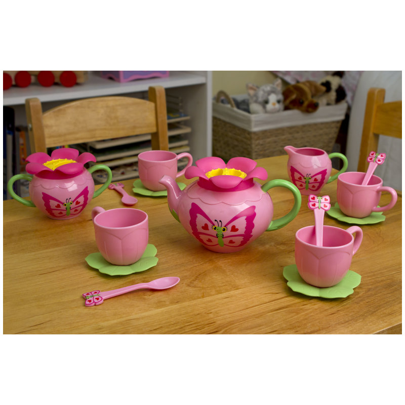 Bella 15 Piece Butterfly Tea Set