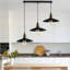 Shaver 3 - Light Black Cluster Pendant