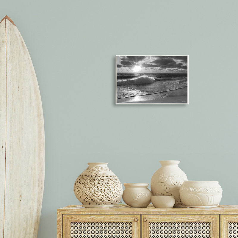 «Sunset Crashing Wave» par Lori Deiter, H 10 po x l 15 po