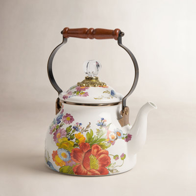 MacKenzie-Childs Flower Market 2qt Kettle