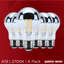 A19 DEL à culot moyen 2700K CCT Silver Crown remplacement de 100 watts-963555137-963555143-963555142