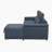 Caisse 98" Modern & Contemporary Microfiber 2-Piece Sectional Sofa with Integrated Pull-Out Sleeper Bed, Adjustable Headrests & Hidden Storage Chaise-814607699