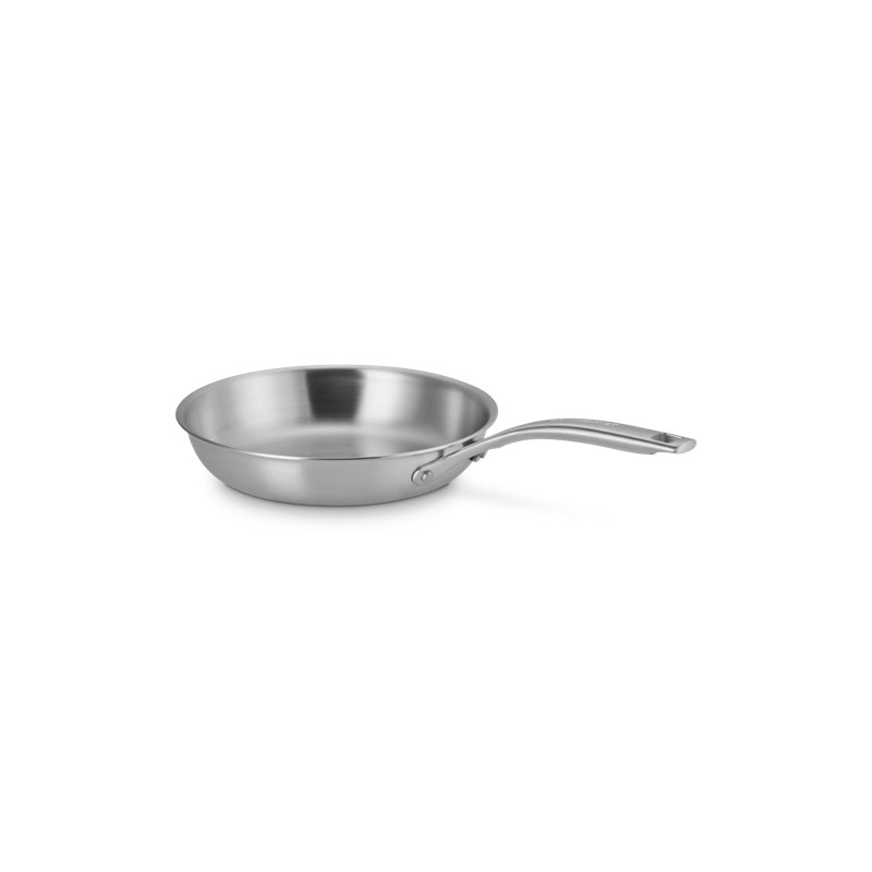Le Creuset Essential Stainless Steel Frying Pan, 8 In., 8"