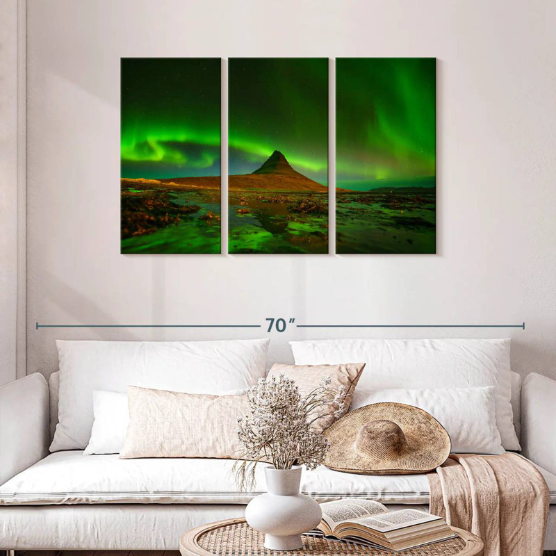 Alvord Kirkjufell Aurora, H 20 po x l 33 po