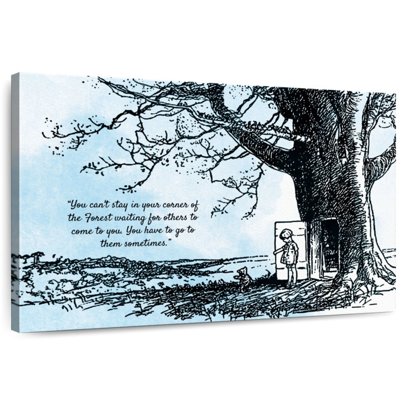 Citation de Ashie Winnie The Pooh, H 26 po x l 39 po