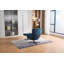 Watseka Velvet Swivel Armchair with Footstool-2028972431