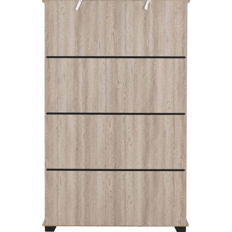 Naisha 3 Door Manufactured Wood Wardrobe