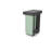 Sort & Go Pull Out In-Cabinet Plastic Dual Compartment Recycling Bin, 2 x 8 Gallon (2 x 30L)