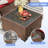 Babak Rattan Sectional Conversation Sets With Fire Pit Table, Coffee Table-1934718192-1935363733