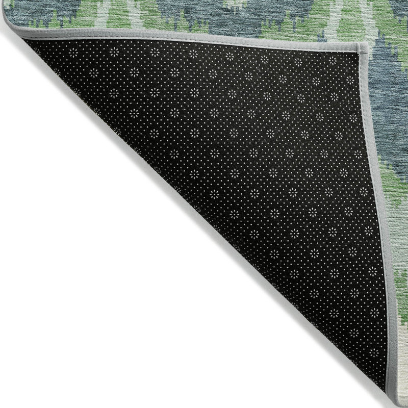 Tapis ivoire et ivoire ivoire et bleu 9 'X 12'
