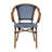 Damore Indoor/Outdoor Commercial Bistro Stacking Chair with Arms-638371366