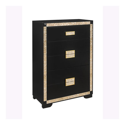 Everly Quinn LIVELY BLACK/GOLD FULL BEDROOM SET | Wayfair Everly Quinn LIVELY BLACK/GOLD FULL BEDROOM SET | Wayfair