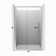 45"-48" W x 76" H Reversible Framed Sliding Shower Door With Soft Close And Clear Tempered Glass