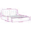 Structure de lit vidaXL avec DEL sans matelas Zadar noir 152x203 cm-786704280-786704282