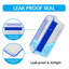 Plastic Kitchen Food Storage Containers With Lids - Ideal For Rice, Flour, Soups, Fruit & Meal Prep - Stackable, Leak-Proof Container With Snap Lock Lids-1570964295