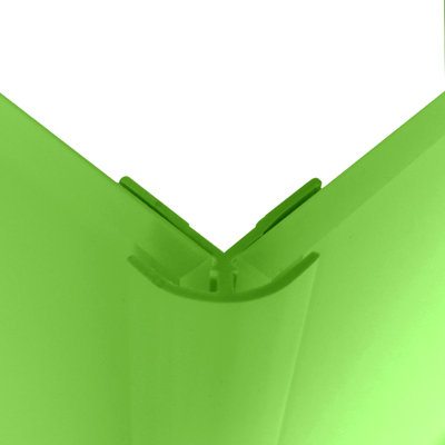 0.8" x 96" Wall Paneling in Green