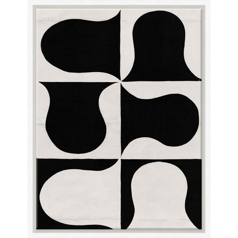 Série abstraite noir et blanc 2 (Var. 2)