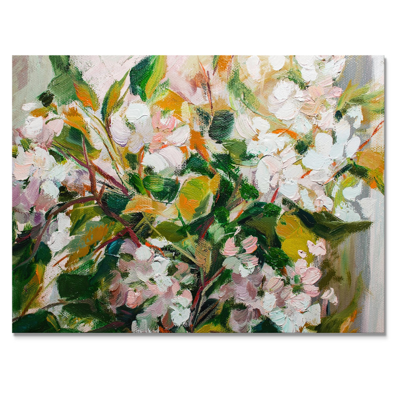 Impressionnisme - Impression sur toile avec cadre flottant, H 8 po x l 12 po x P 1 po, Toile tendue