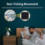 «Mountain Lake», horloge murale en verre-1992220385