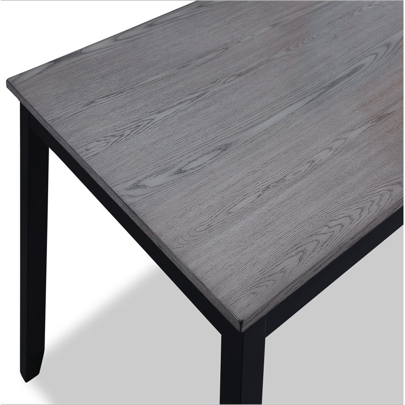 Ensemble de salle à manger 7 pièces pour ensemble de salle à manger 7 pièces, 7 pièces : table, 6 chaises, Brun