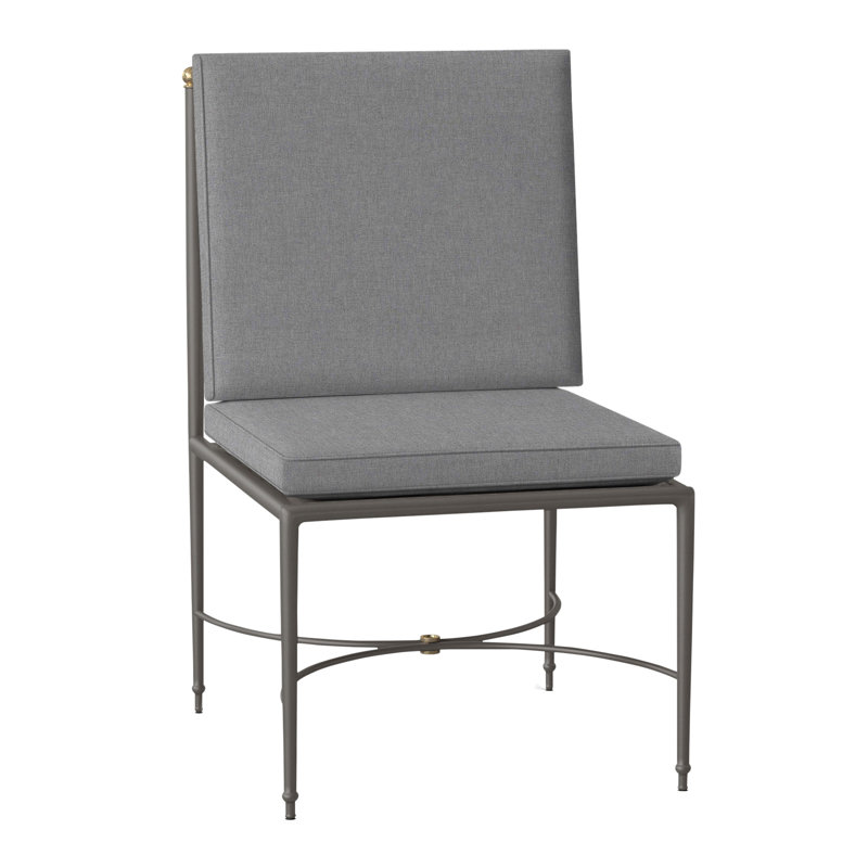 Chaise d'appoint en aluminium Roma, Welt, Verona brume
