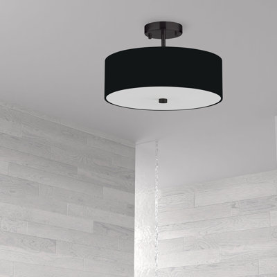 Balfore Fabric Semi Flush Mount