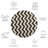 Arneshia Cotton Black/Beige Area Indoor/Outdoor Area Rug-20794140