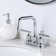 Centerset 2-handle Bathroom Faucet with Drain Assembly