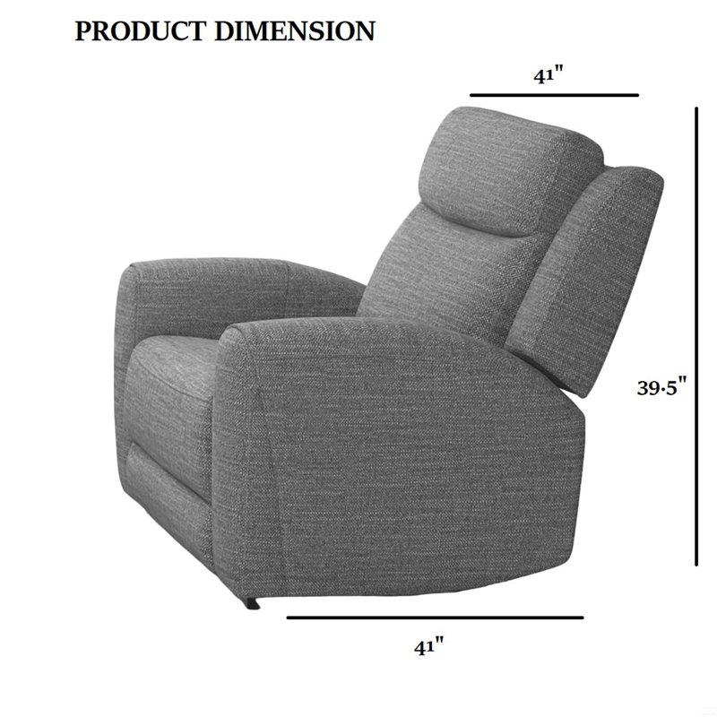 Fauteuil inclinable manuel en mousse haute densité