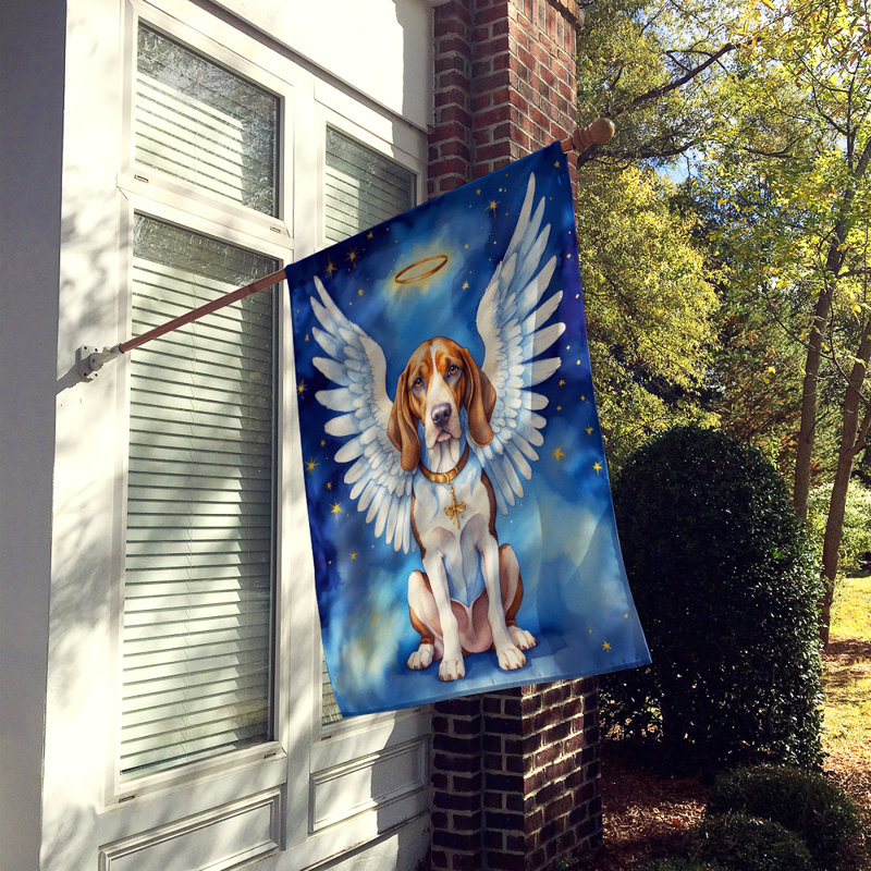 Drapeau anglais américain Coonhound My Angel House