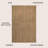 Kaileen Traditional Rustic Handwoven Jute Solid Natural Rug-2144222995
