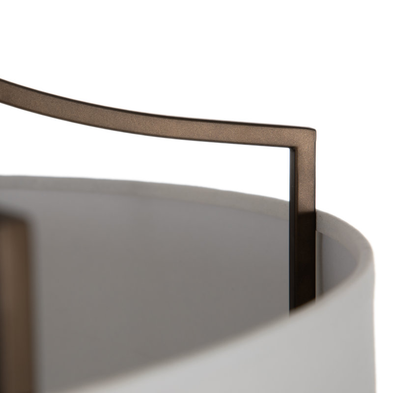 Plafonnier encastré Lacey - bronze