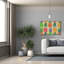 «Fruit Ikat Horizontal» par Paul Brent, art mural sur toile-910196437